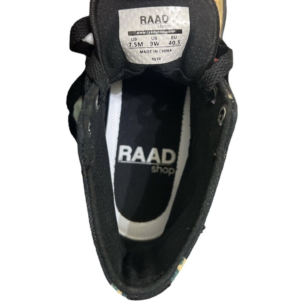 Raad Shop Workout Gym Shoe Size Men’s 7.5M / Women’s 9 High Top Canvas ($100) - Picture 6 of 6